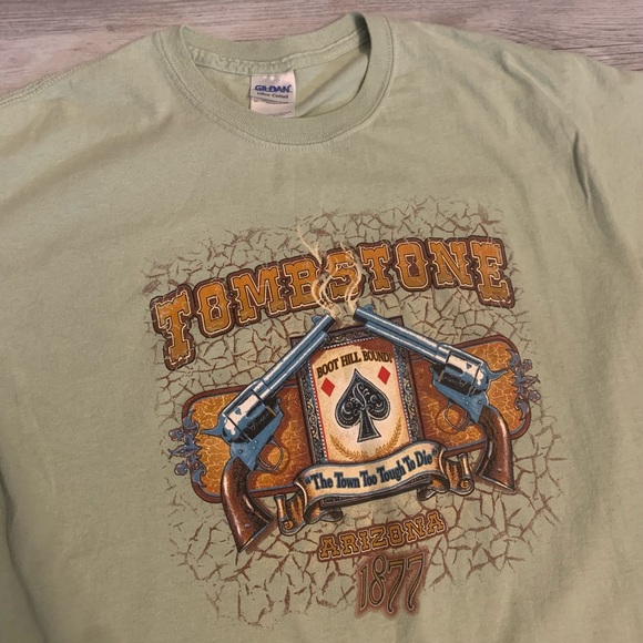 Vintage Western Tombstone Tee - Picture 2 of 2